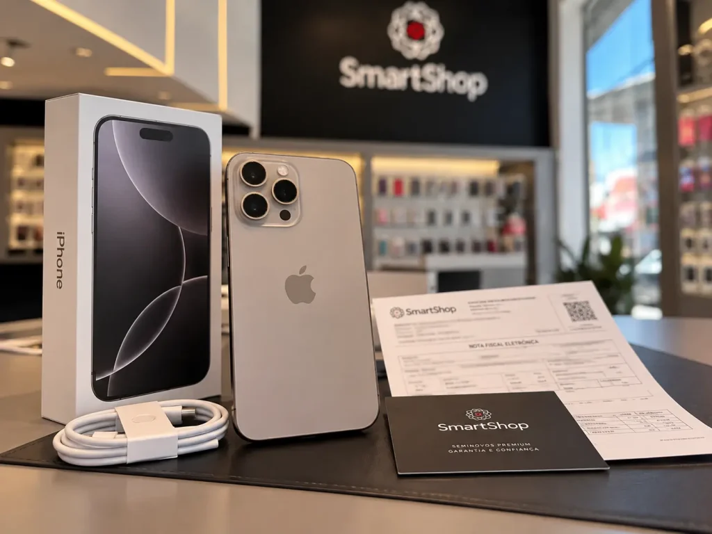 iPhone seminovo com garantia em Irecê na SmartShop